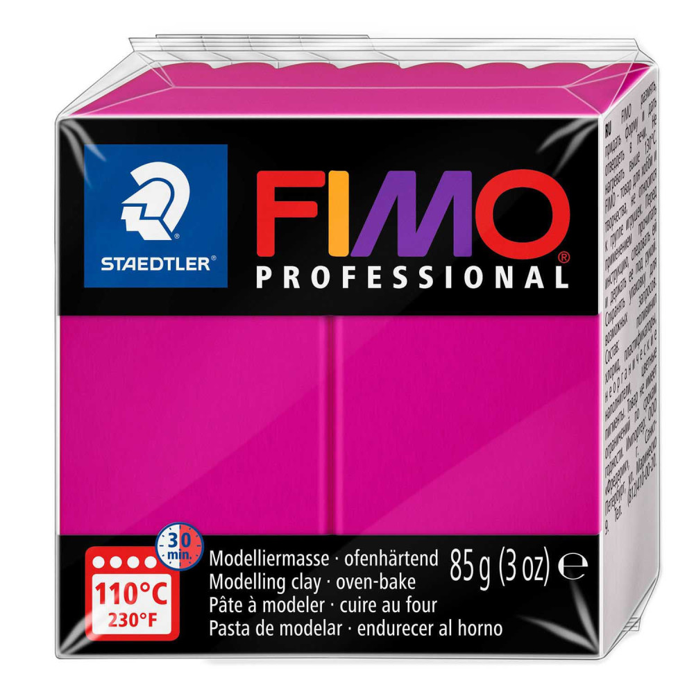 Fimo Professional modelling clay - Staedtler - True Magenta, 85 g