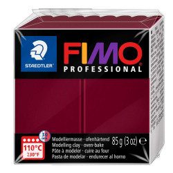 Masa termoutwardzalna Fimo Professional - Staedtler - bordowa, 85 g