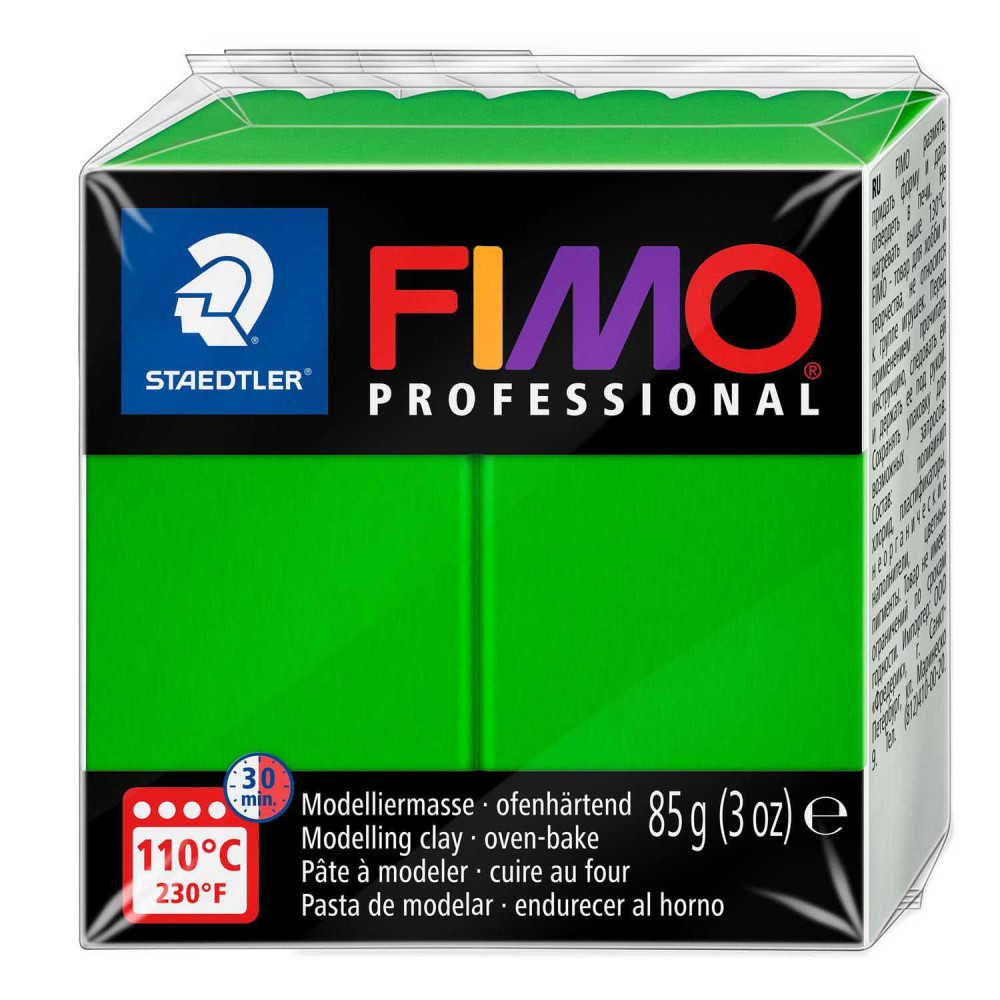 Fimo Professional modelling clay - Staedtler - Sap Green, 85 g