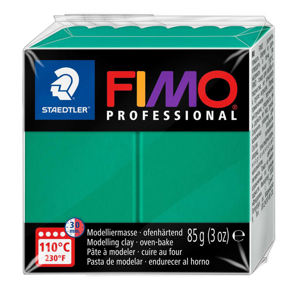 Fimo Professional modelling clay - Staedtler - True Green, 85 g