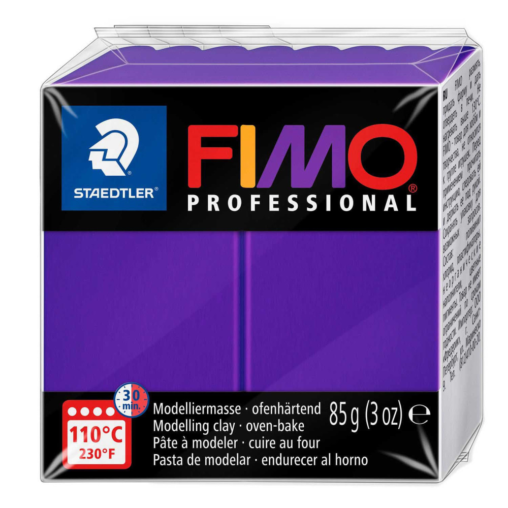 Masa termoutwardzalna Fimo Professional - Staedtler - liliowa, 85 g