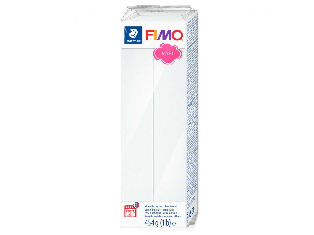 Fimo Soft modelling clay - Staedtler - White, 454 g