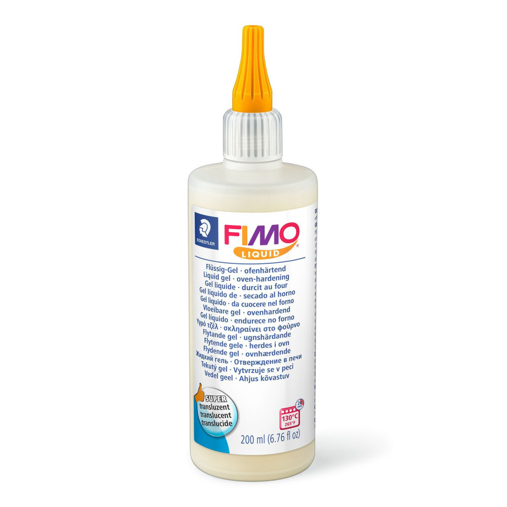 FIMO Liquid Gel Black 50 ml / 1,69 fl oz – ClayClaim