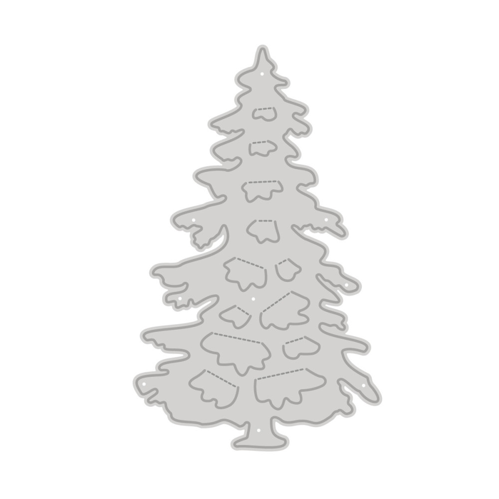 Cutting die - DpCraft - Christmas tree