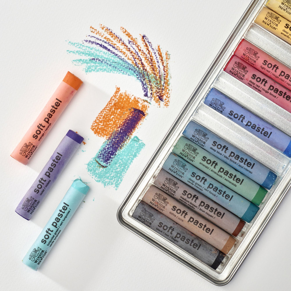 Set of Soft pastels - Winsor & Newton - 15 colors