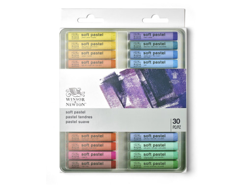 Zestaw pasteli suchych Soft Pastel - Winsor & Newton - 30 kolorów