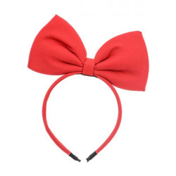 Headband with bow - red, 18...