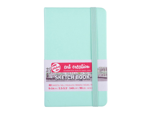 Szkicownik 9 x 14 cm - Talens Art Creation - Fresh Mint, 140 g, 80 ark.