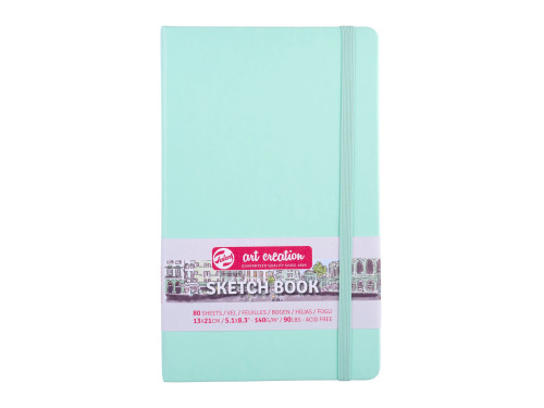 Sketch Book 13 x 21 cm - Talens Art Creation - Fresh Mint, 140 g, 80 sheets