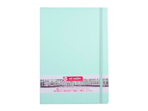 Sketch Book 21 x 30 cm - Talens Art Creation - Fresh Mint, 140 g, 80 sheets