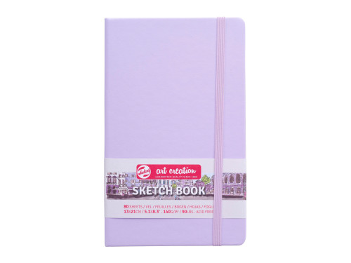 Szkicownik 13 x 21 cm - Talens Art Creation - Pastel Violet, 140 g, 80 ark.