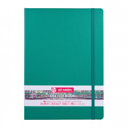 Sketch Book 21 x 30 cm - Talens Art Creation - Forest Green, 140 g, 80 sheets
