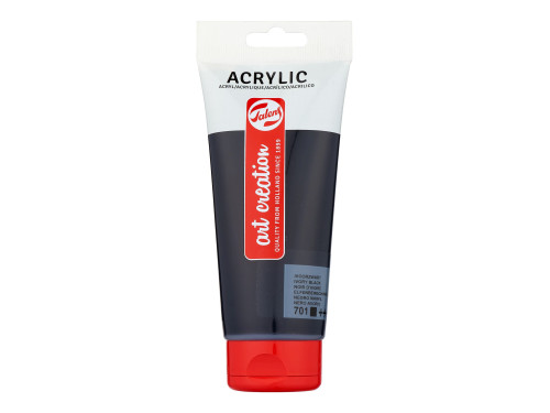 Acrylic paint in tube - Talens Art Creation - Ivory Black, 200 ml