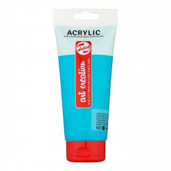 Acrylic paint in tube - Talens Art Creation - Turquoise Green, 200 ml