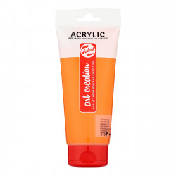 Acrylic paint in tube - Talens Art Creation - Azo Orange, 200 ml