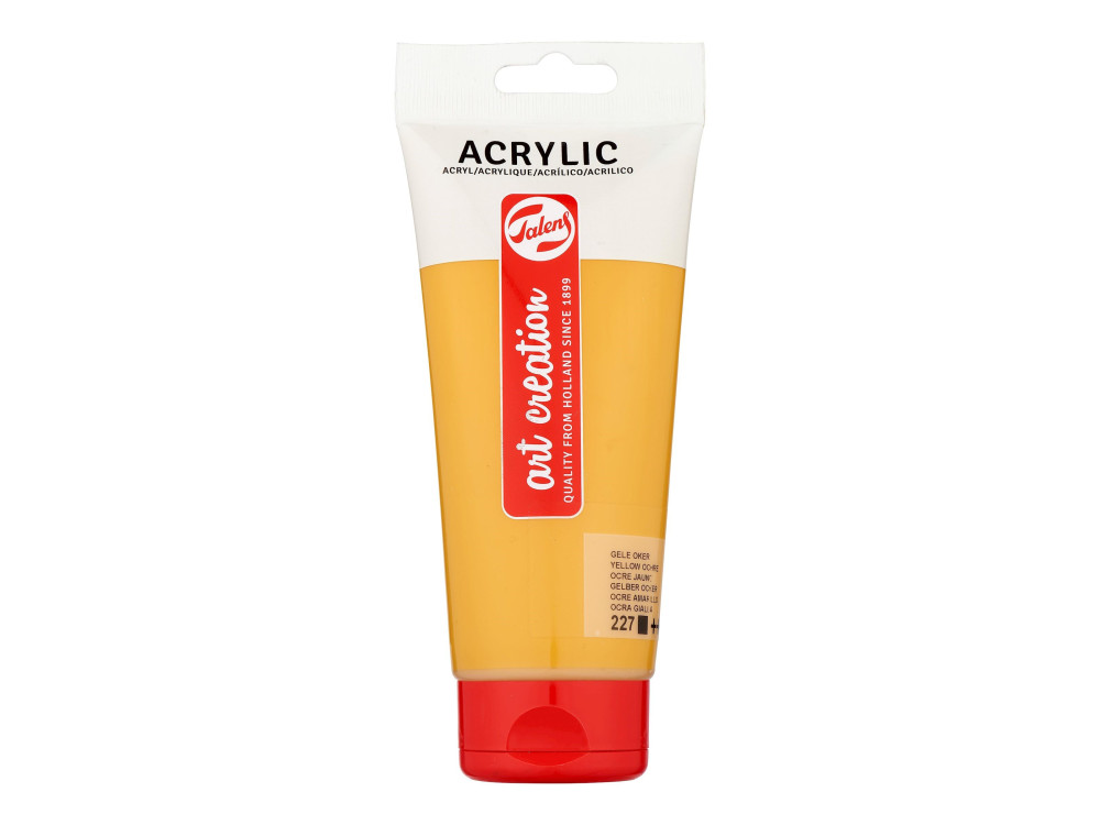 Acrylic paint in tube - Talens Art Creation - Yellow Ochre, 200 ml