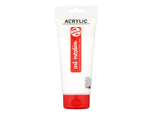 Acrylic paint - Talens Art Creation - Titanium White, 200 ml