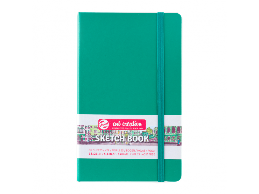 Sketch Book 21 x 15 cm - Talens Art Creation - Fresh Mint, 140g, 80 sheets