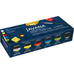Set of Javana paints - Kreul - Basic, 6 colors x 20 ml