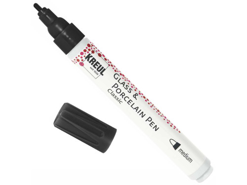Glass & Porcelain Pen - Kreul - Brilliant Black