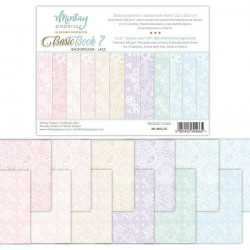 Set of scrapbooking papers 15,2 x 20,3 cm - Mintay - Basic Book 7