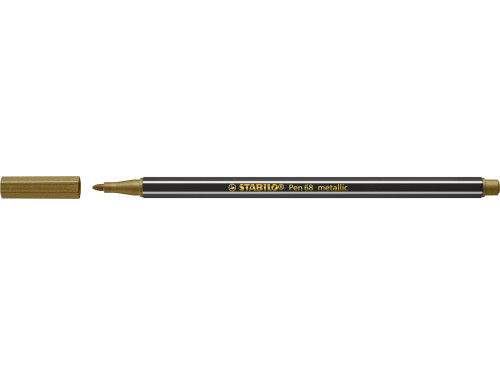 Pen 68 - Stabilo - Metallic Gold, no. 810