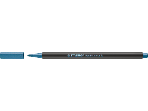Pen 68 - Stabilo - Metallic Blue, no. 841