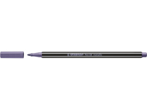 Pen 68 - Stabilo - Metallic Violet, no. 855
