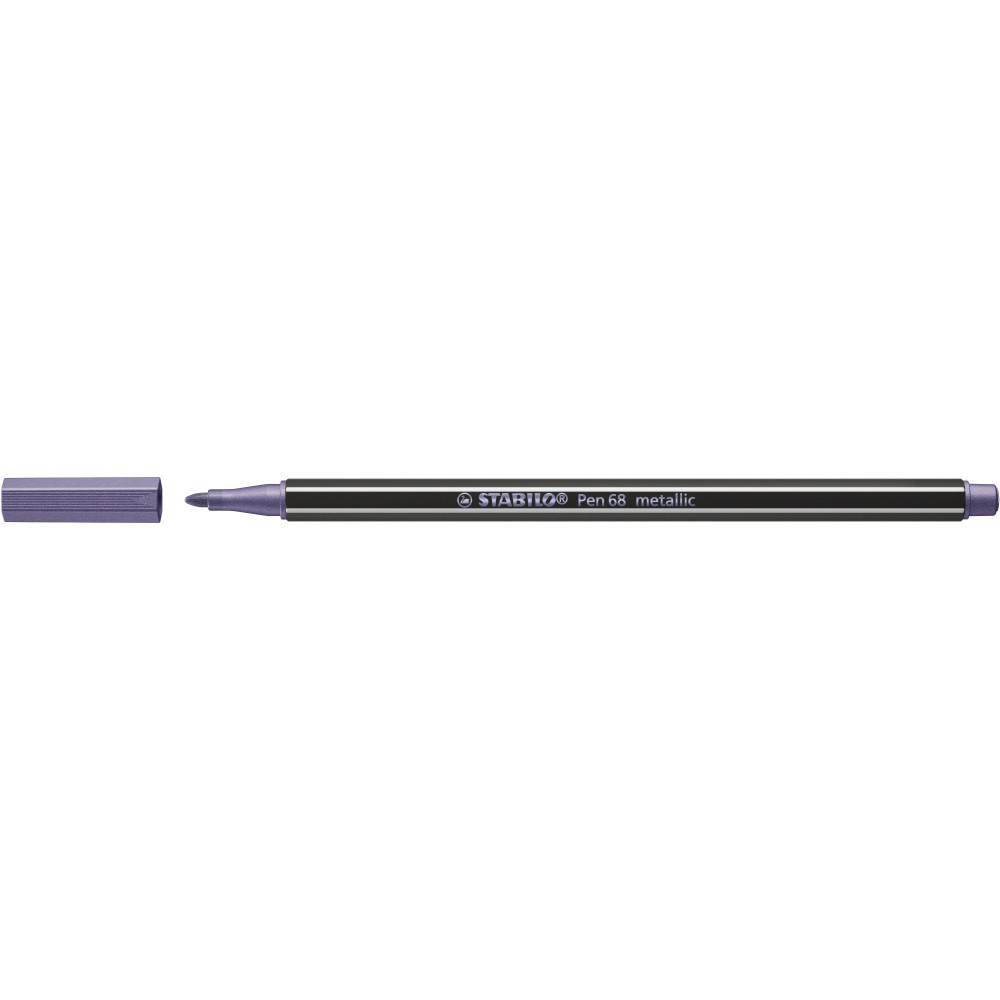 Pen 68 - Stabilo - Metallic Violet, no. 855