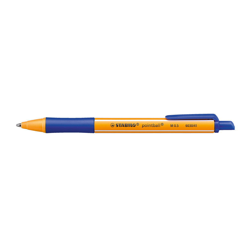 Długopis Pointball - Stabilo - niebieski, 0,5 mm