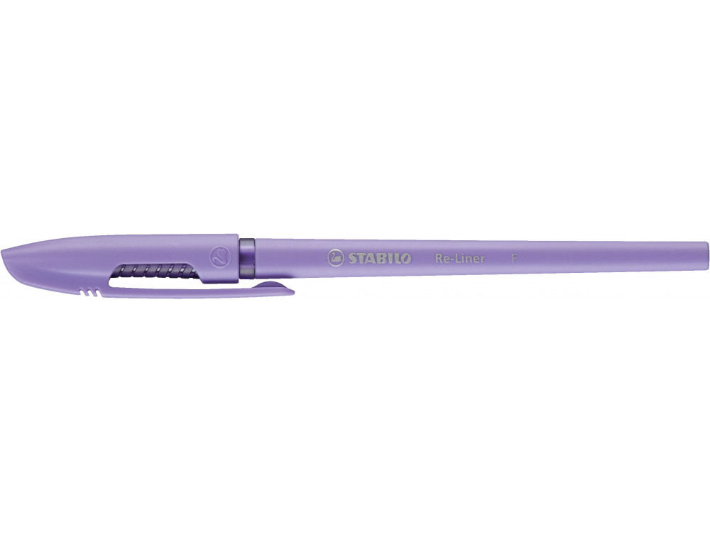 Długopis Re-Liner 868 Fine - Stabilo - fioletowy, 0,38 mm