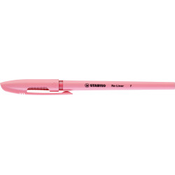 Długopis Re-Liner 868 Fine - Stabilo - różowy, 0,38 mm