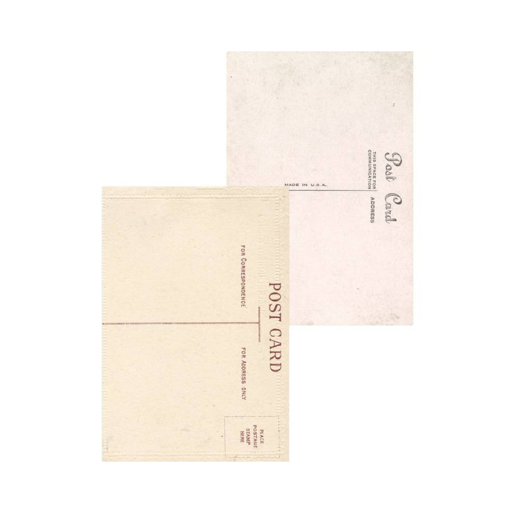 Set of scrapbooking papers 10 x 15 cm - Piątek Trzynastego - Letters