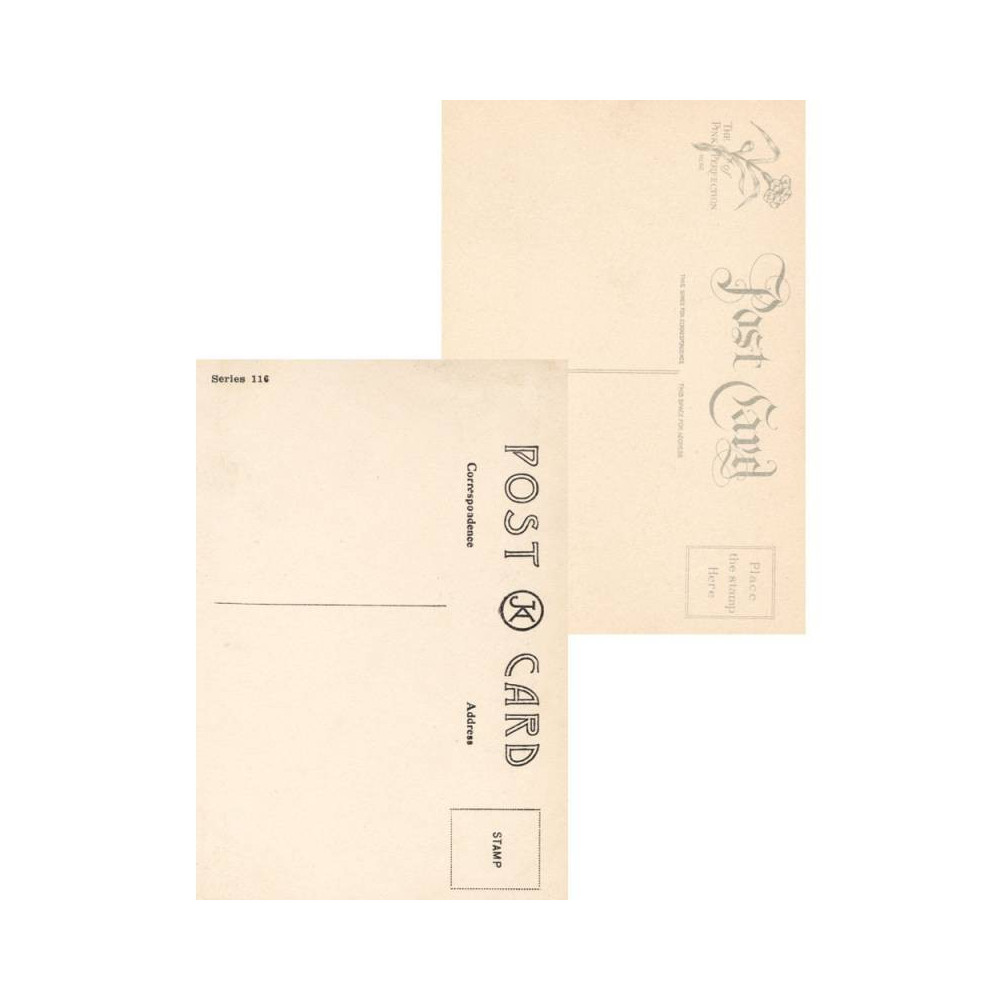 Set of scrapbooking papers 10 x 15 cm - Piątek Trzynastego - Letters