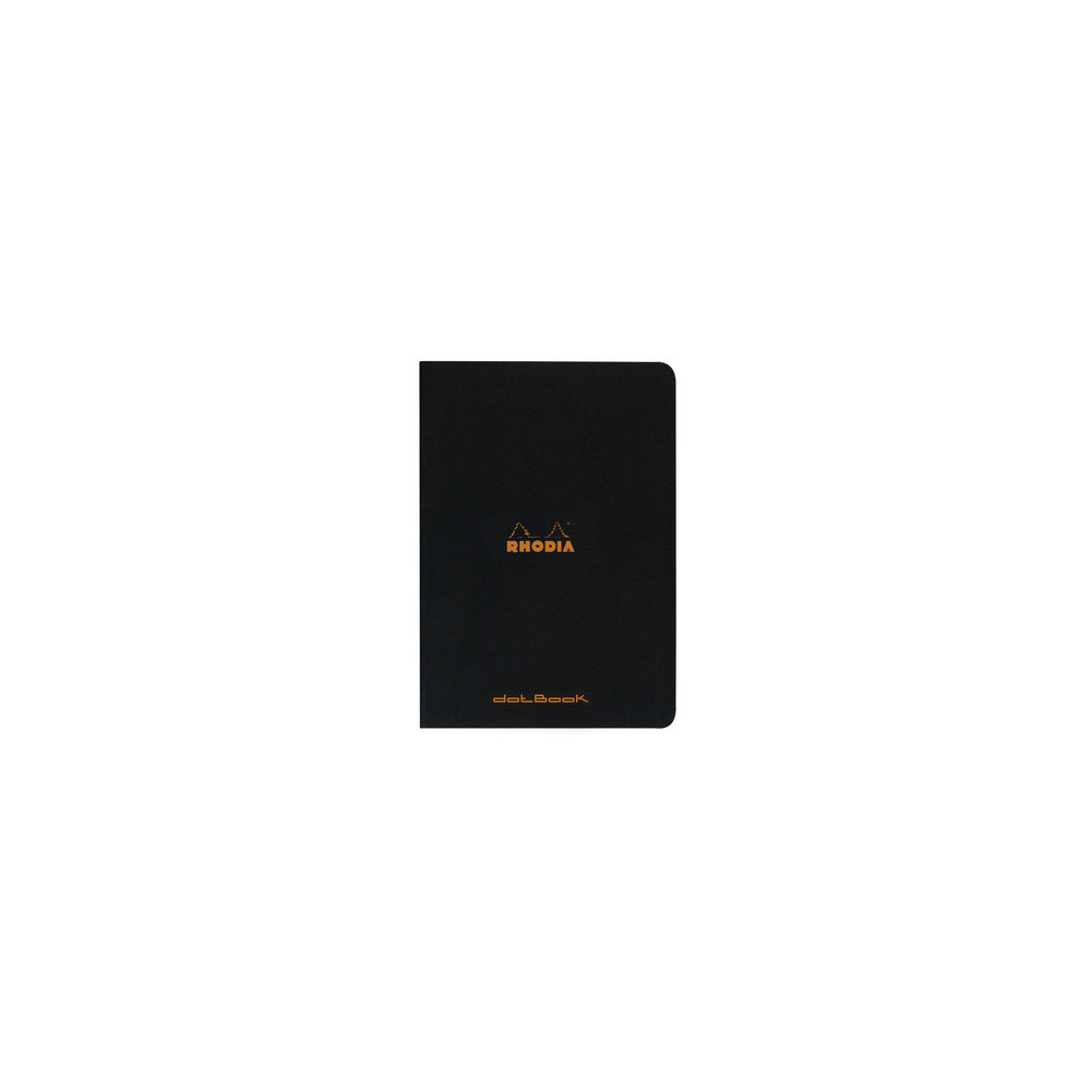 Notebook - Rhodia - dotted, black, A4, 80 g, 48 sheets