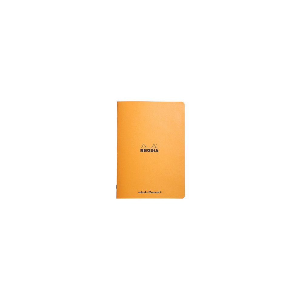 Notes - Rhodia - w kropki, pomarańczowy, A4, 80 g, 48 ark.