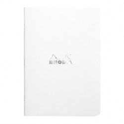 Notes - Rhodia - w kratkę, biały, A5, 80 g, 48 ark.