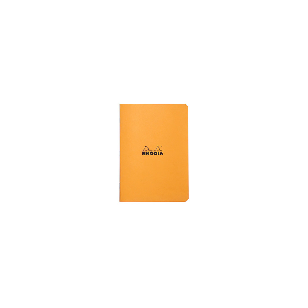 Notebook - Rhodia - checkered, orange, A5, 80 g, 48 sheets
