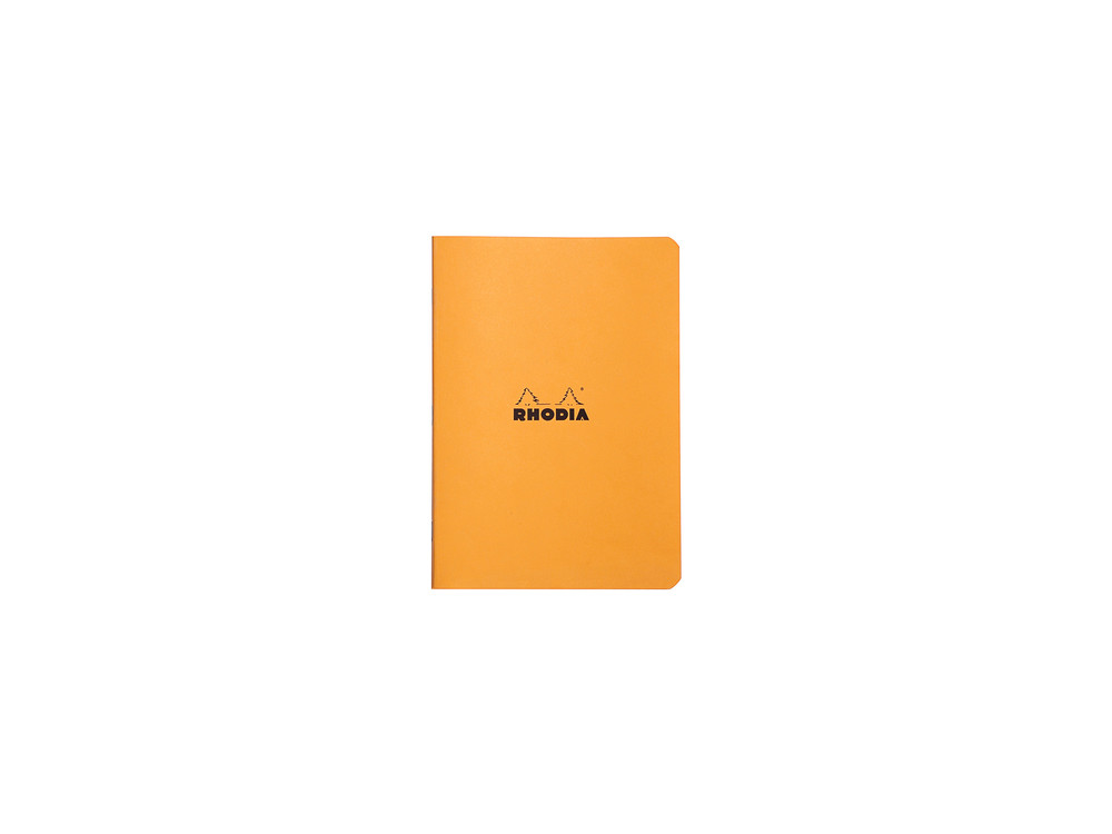 Notebook - Rhodia - lined, orange, A5, 80 g, 48 sheets