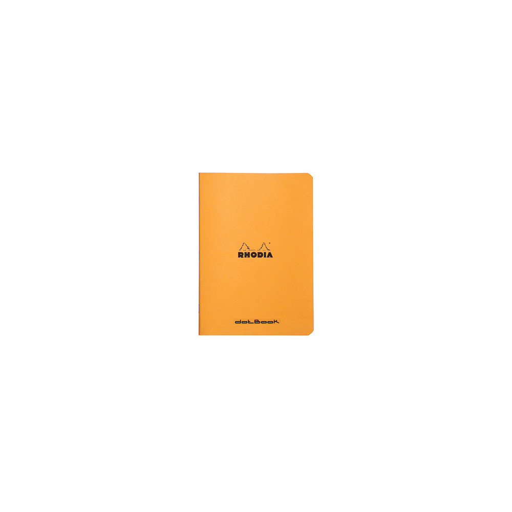 Notes - Rhodia - w kropki, pomarańczowy, A5, 80 g, 48 ark.