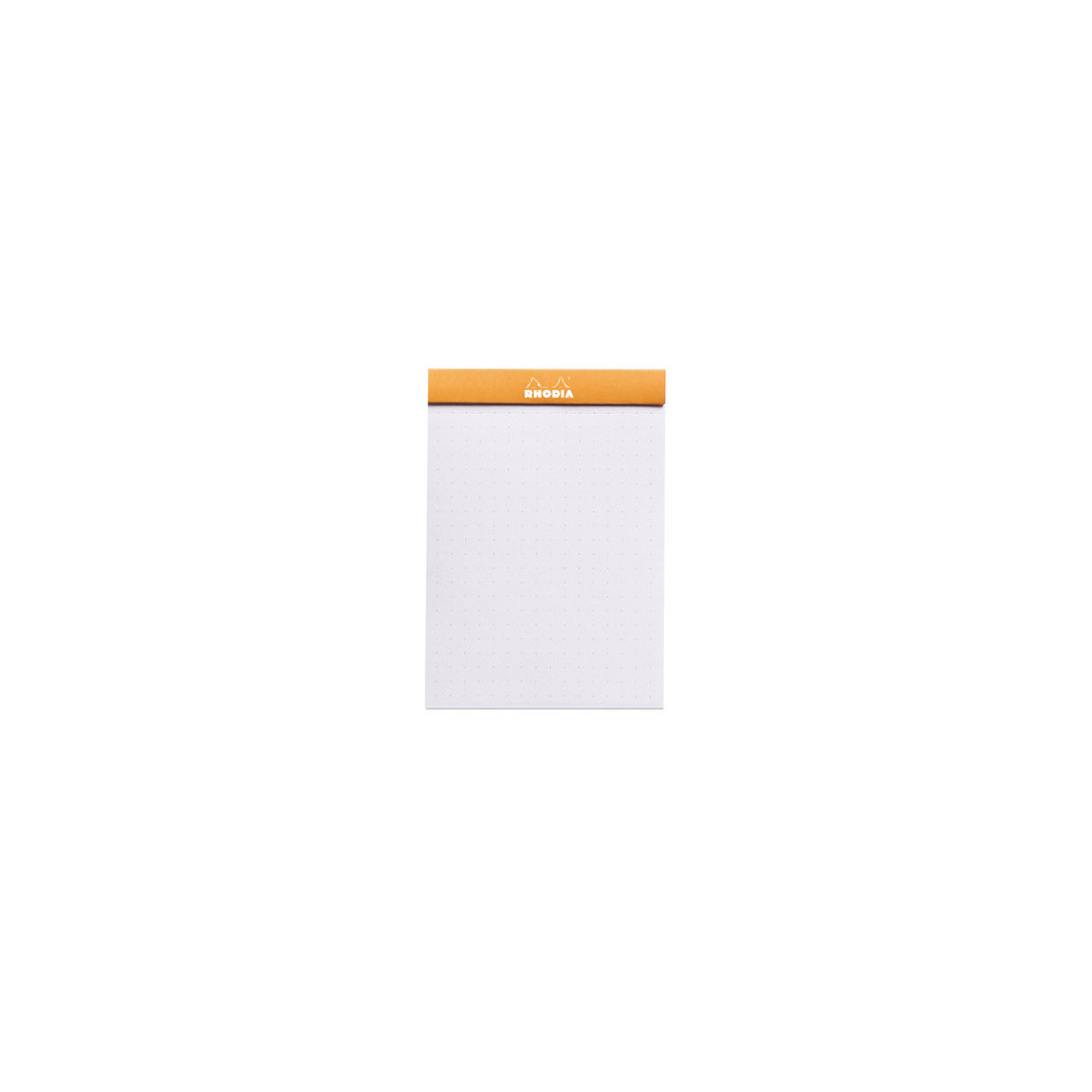 Notebook dotPad - Rhodia - dotted, orange, 8,5 x 12 cm, 80 g, 80 sheets