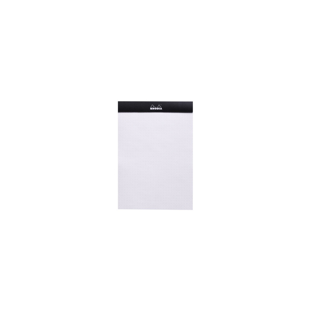 Notes dotPad - Rhodia - w kropki, czarny, A5, 80 g, 80 ark.