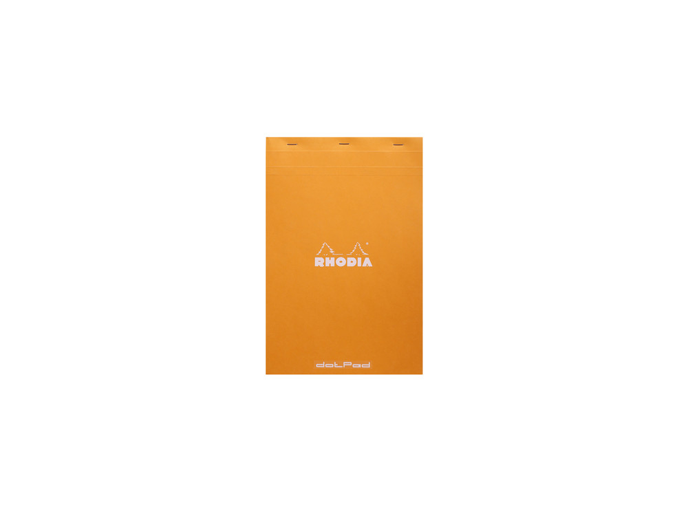 Notebook dotPad - Rhodia - dotted, orange, A4+, 80 g, 80 sheets