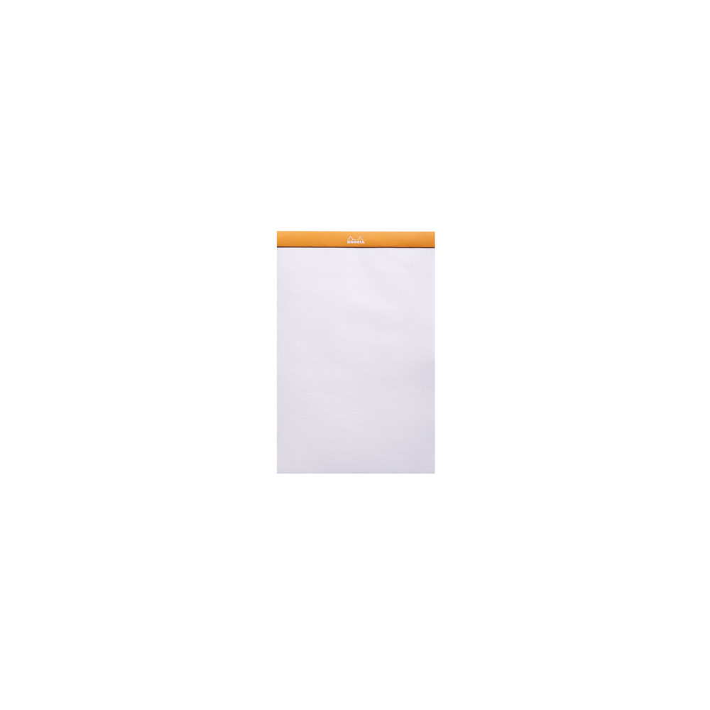 Notes dotPad - Rhodia - w kropki, pomarańczowy, A4+, 80 g, 80 ark.