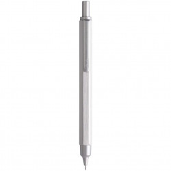 Mechanical pencil scRipt - Rhodia - silver, 0,5 mm