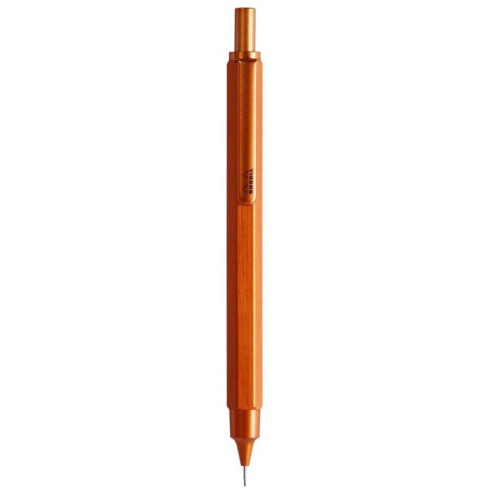 Ołówek automatyczny scRipt - Rhodia - pomarańczowy, 0,5 mm