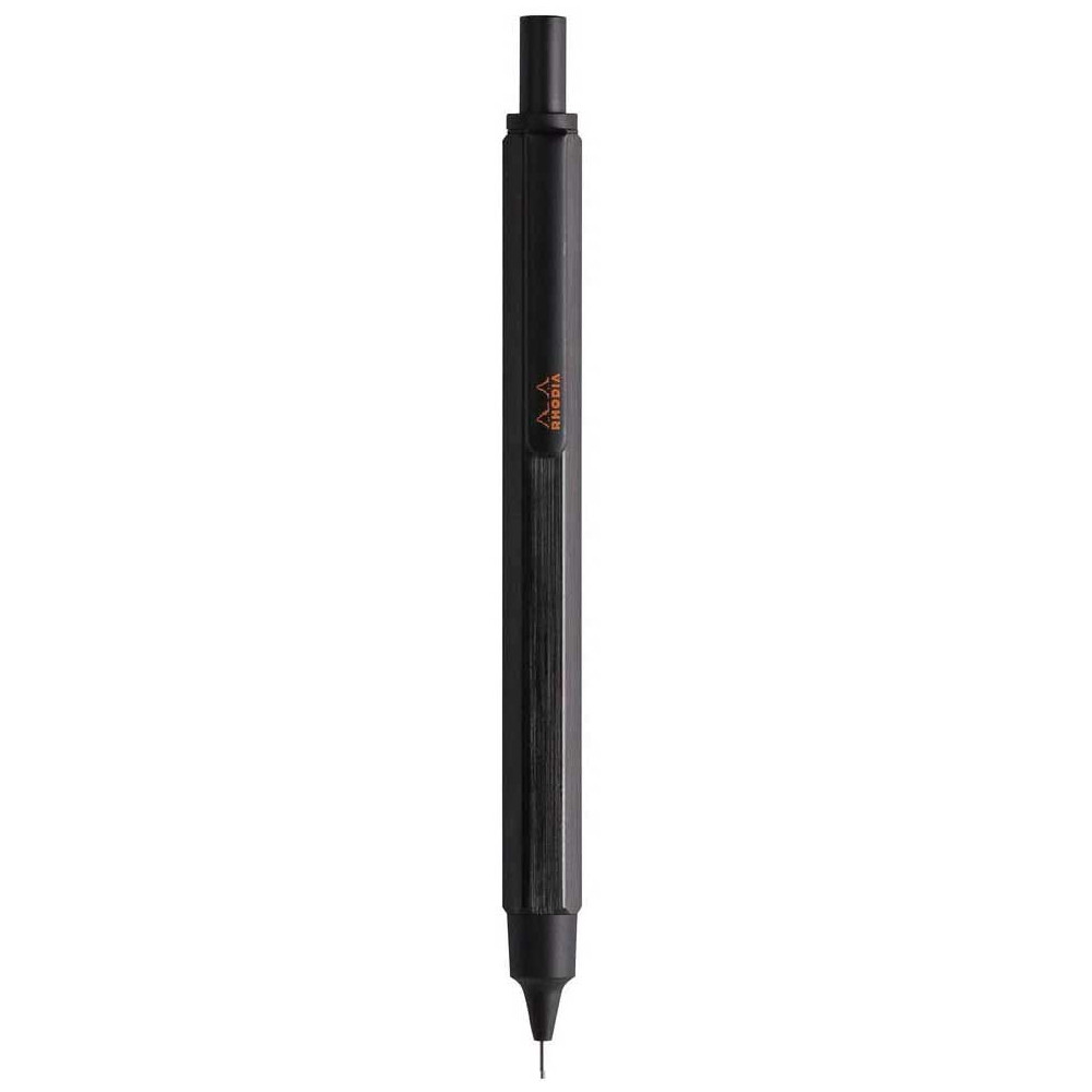 Ołówek automatyczny scRipt - Rhodia - czarny, 0,5 mm