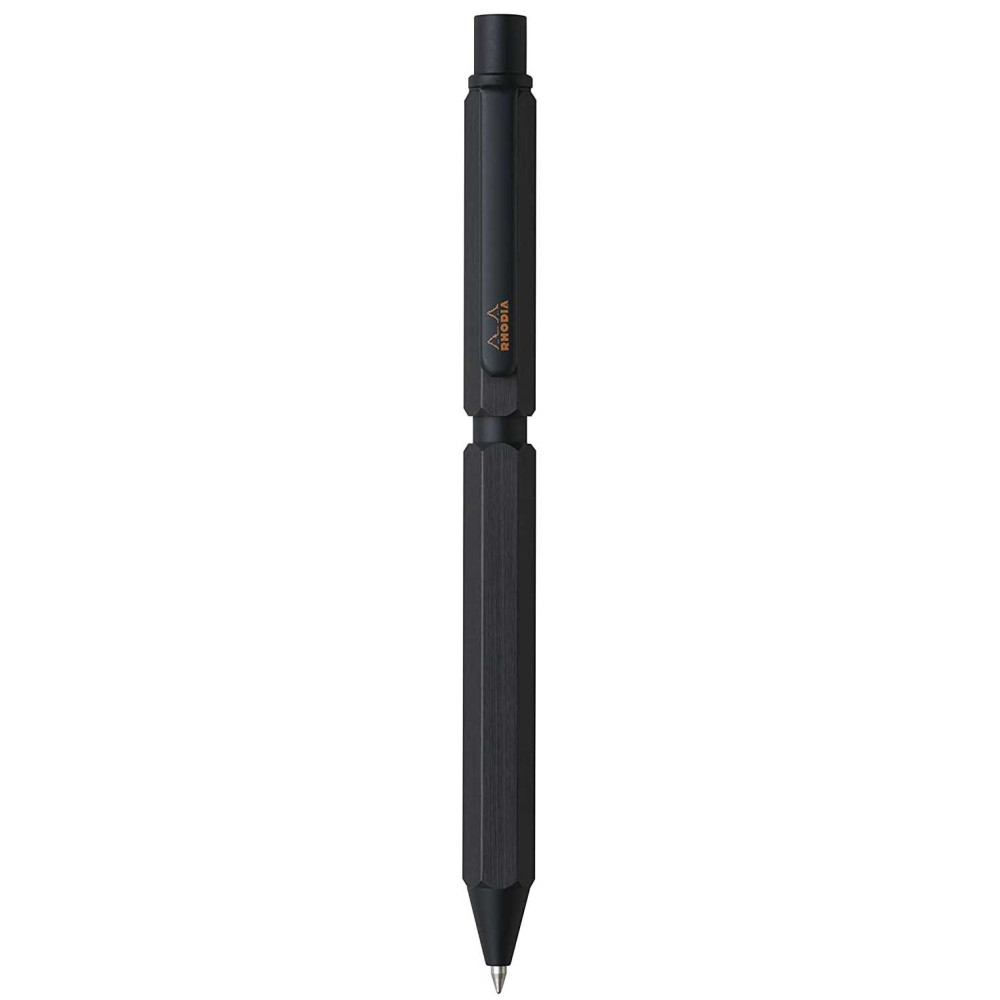 Multipen scRipt 3in1, 2 ballpoint pens + 1 pencil - Rhodia - black, 0,5 mm