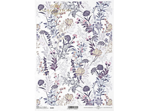 Decoupage rice paper A4 - ITD Collection - R1885