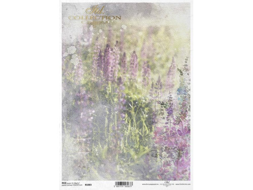 Decoupage rice paper A4 - ITD Collection - R1883